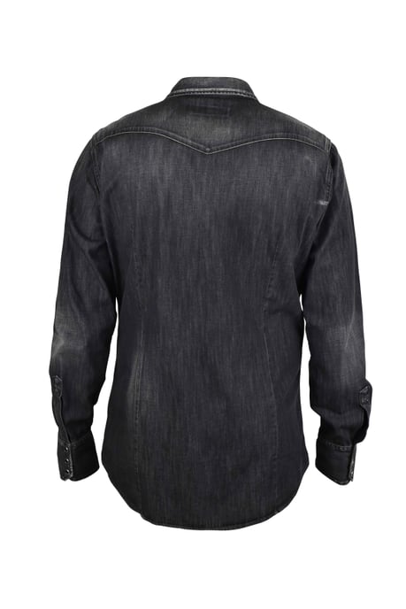 Dsquared2 Denim overhemd Zwart - Image 2