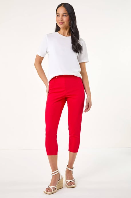 Petite Stretch Crop Denim Jegging - Image 4