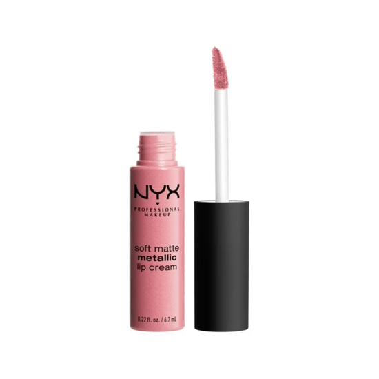 NYX Soft Matte Metallic Lip Cream 6.7ml - Milan - Image 1