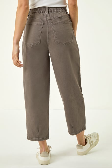 Petite Pocket Front Cropped Jeans - Image 3