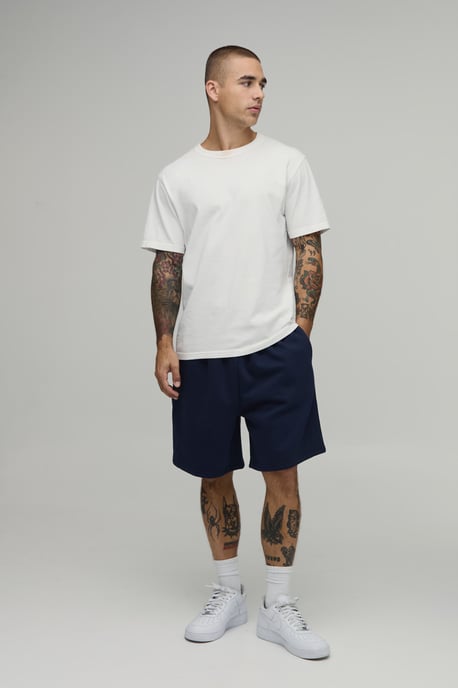 Basic Baggy Fit Mid Length Short - Image 4