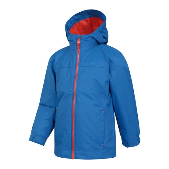 Mountain Warehouse Kinderen/Kinderen Torrent waterdichte jas met getapete naad (Kobalt) - Image 3
