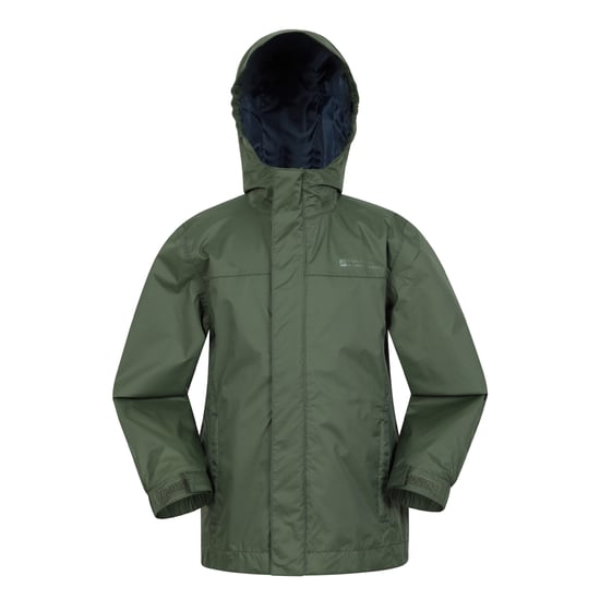 Mountain Warehouse Kinderen/Kinderen Torrent waterdichte jas met getapete naad (Groen) - Image 1