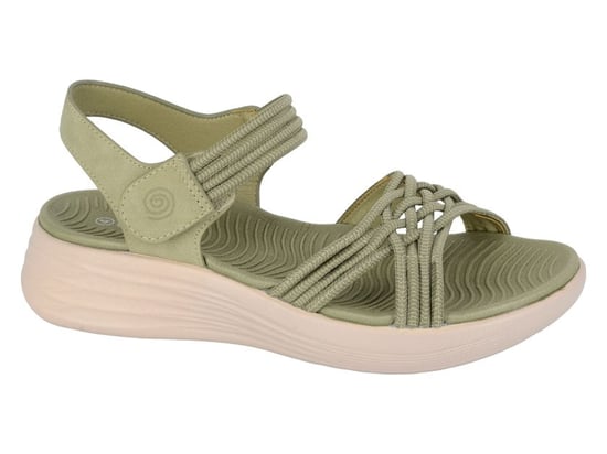 Cipriata Eletta Womens Cross Strap Sandals Sage Green - Image 1