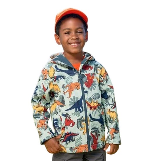 Mountain Warehouse Kinderen Exodus Gedrukt Softshell Waterdichte Jas (Multicolor) - Image 1