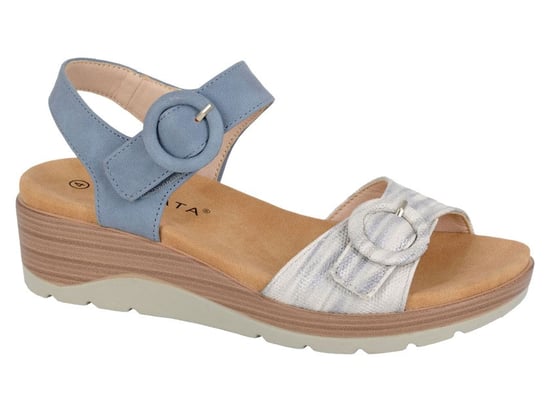 Cipriata Fera Womens Slingback Sandals Blue - Image 1
