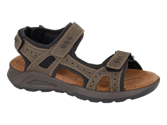 Roamers M953 Mens Hiking & Trail Sandals Brown - Image 1