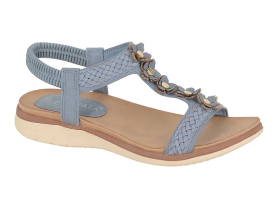 Cipriata Liana Womens Slingback Sandals Blue - Image 1