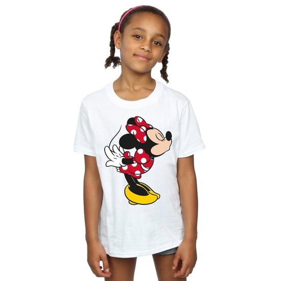 Disney Meisjes Minnie Mouse Split Kiss Katoenen T-Shirt (Wit) - Image 3