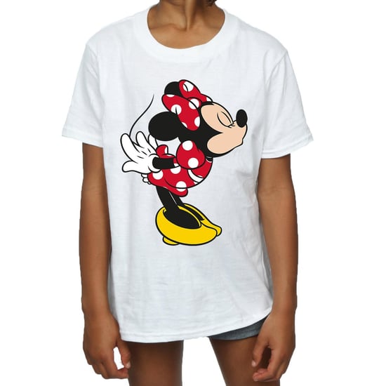Disney Meisjes Minnie Mouse Split Kiss Katoenen T-Shirt (Wit) - Image 4