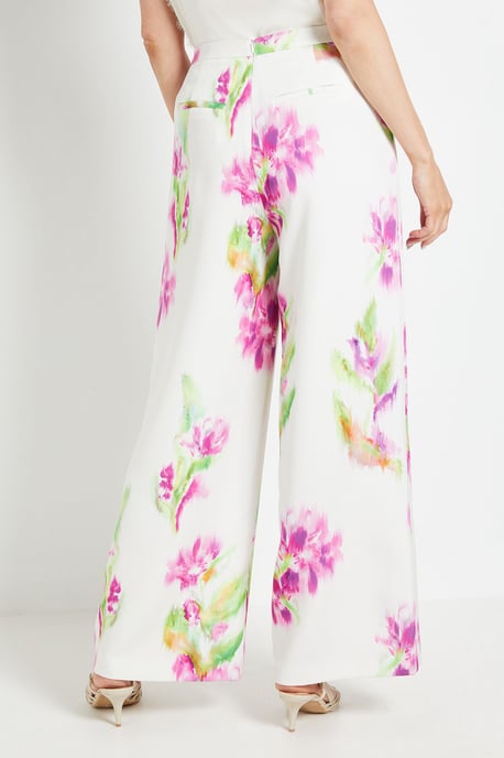 Floral Satin Trouser Coord - Image 3