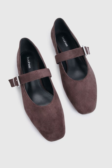 Faux Suede Ballet Flats - Image 6