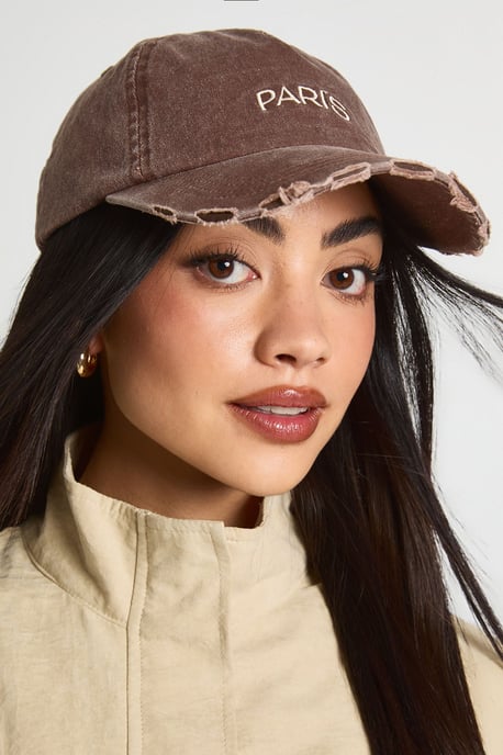 Chocolate Distressed Cap - Image 1