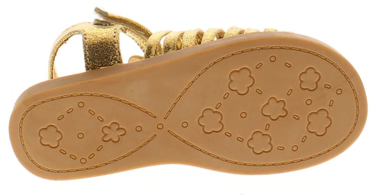 Princess Stardust Girls Sandals Younger Girls Gladiator Strappy zola gold - Image 5