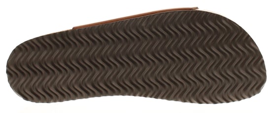 Platino Womens Flat Sandals Mules Zing Slip On brown - Image 5