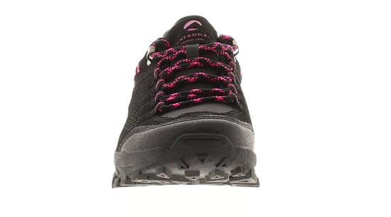 Womens Walking Shoes Trainers Drake Lace Up black - Image 3
