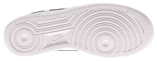 Nike Junior Boys Trainers Air Force 1 Bg Leather Lace Up white black - Image 5