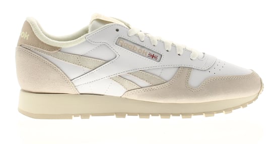 Reebok Mens Trainers Classic Leather Lace Up white - Image 2