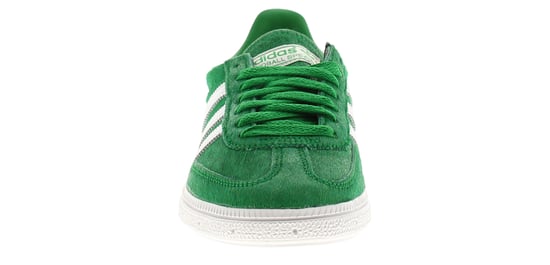 Adidas Originals Womens Trainers Handball Spezial Leather 3 Stripes Green - Image 3