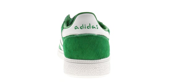 Adidas Originals Womens Trainers Handball Spezial Leather 3 Stripes Green - Image 4