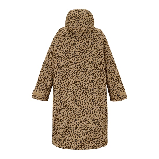 Regatta Adults Changing Robe Zip Fastening Leopard pink - Image 3