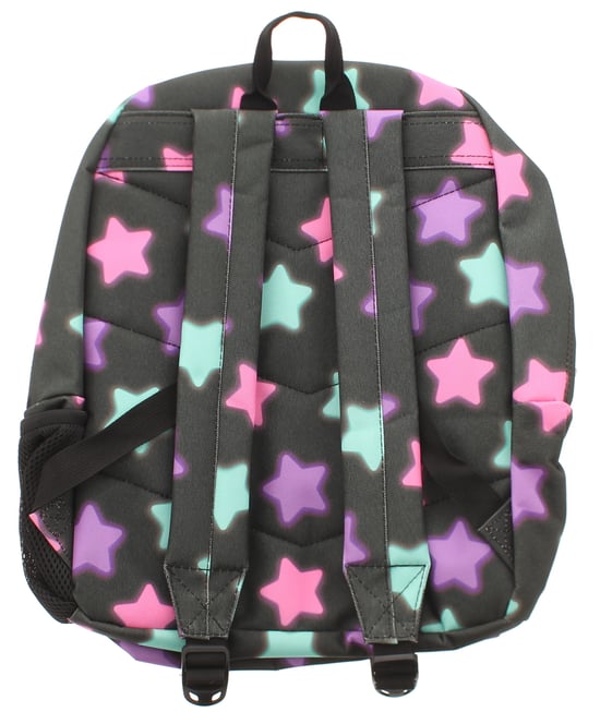 Hype Childrens Backpack Stars Padded Straps Zip black - Image 2