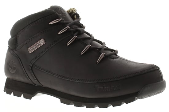 Timberland Mens Smart Boots Euro Sprint Leather Lace Up black - Image 1