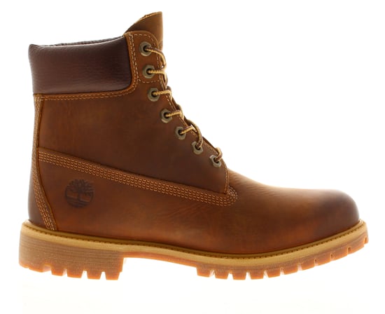 Timberland Mens Smart Boots Premium 6 Inch Lace Waterproof Leather Lace Up brown - Image 2