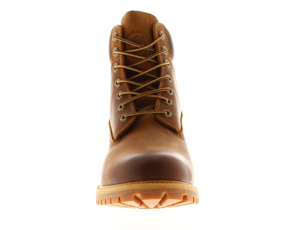 Timberland Mens Smart Boots Premium 6 Inch Lace Waterproof Leather Lace Up brown - Image 3