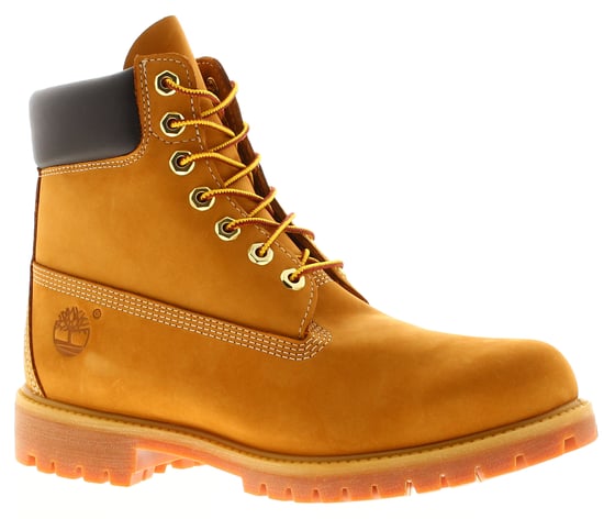 Timberland Mens Smart Boots Premium 6 Inch Waterproof Leather Lace Up tan - Image 1