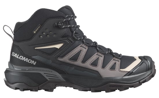 Salomon Womens Walking Boots X Ultra 360 Mid Gore Tex Waterproof Lace Up black - Image 1