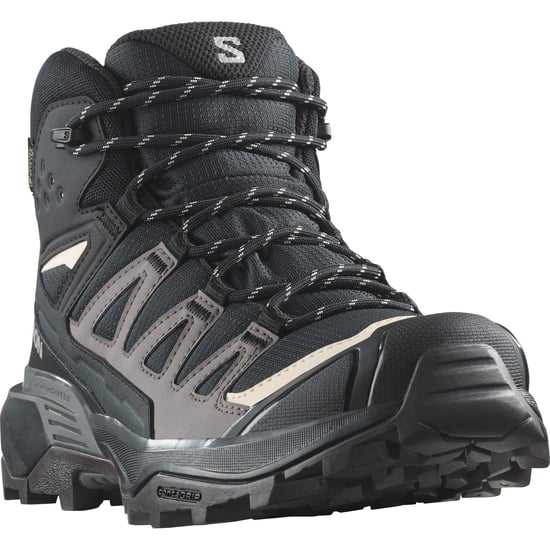 Salomon Womens Walking Boots X Ultra 360 Mid Gore Tex Waterproof Lace Up black - Image 2
