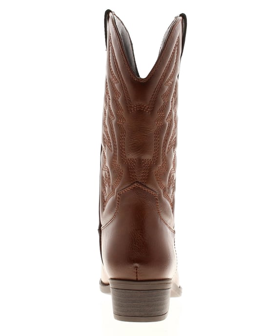 Miss Riot Girls Boots Cowby Ranch brown - Image 3