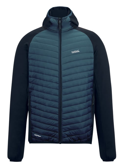 Regatta Volwassenen Lichtgewicht Jacket Andreson Hybrid Ritssluiting Nachtelijke Luchtblauw - Image 1