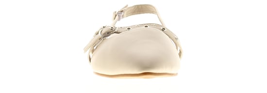 Platino Womens Flat Shoes Ferne Buckle beige - Image 3