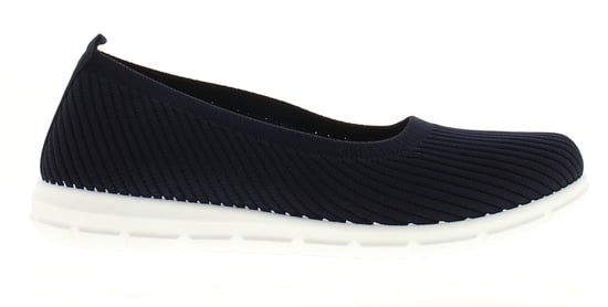 Platino Womens Flat Shoes Kitty Slip On navy - Image 2