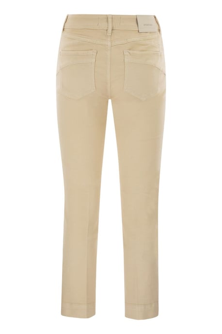 Enna - Denim Broek met Mini Flare Linie - Image 2