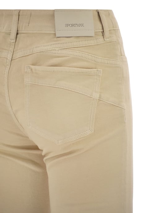 Enna - Denim Broek met Mini Flare Linie - Image 4