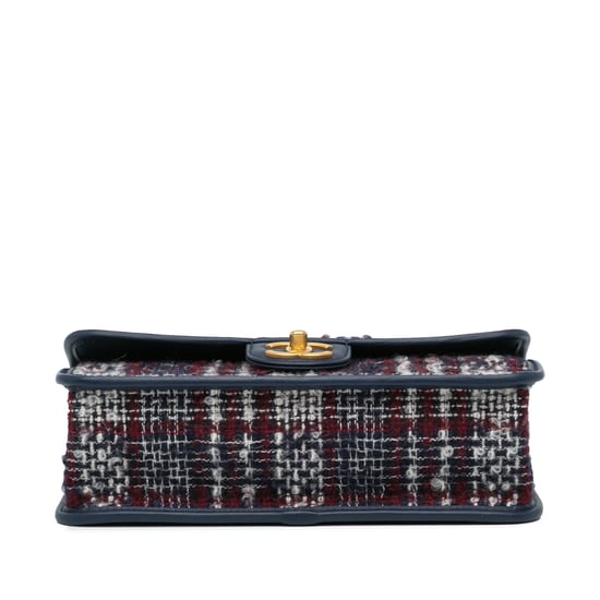 Tweed Flap Axelväska - Image 3