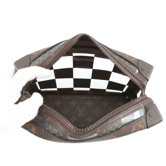 Pre-owned Monogram Chess Soft Trunk - Image 4
