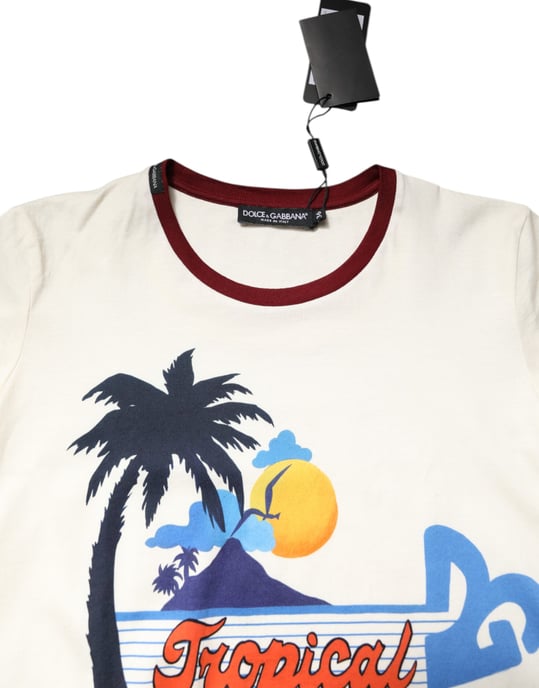Tropical Print Tshirt - Image 4