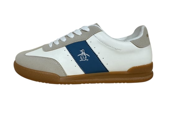 Penguin Giovanni Men's White Trainers - Image 1
