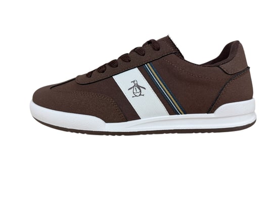 Penguin Gaz Men's Chocolate Trainers - Image 1
