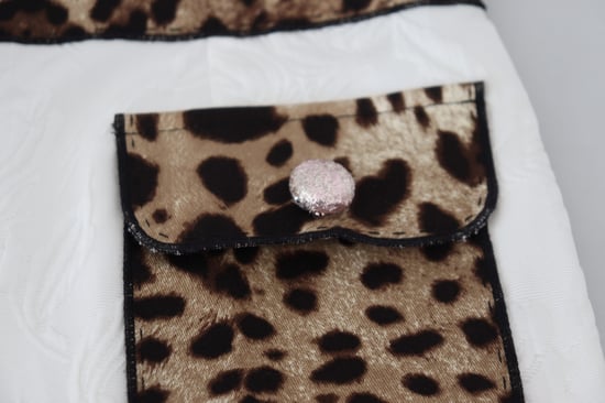 Cropped Broek met Luipaardprint Detail - Image 4