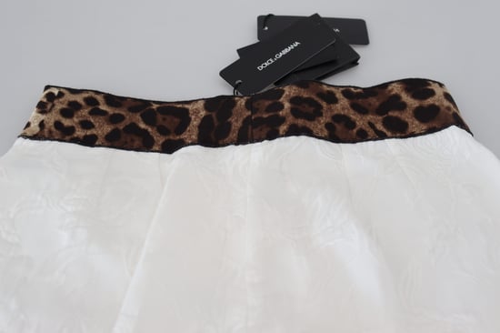 Cropped Broek met Luipaardprint Detail - Image 5