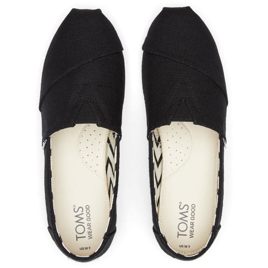 TOMS Alpargata Classic Katoenen Dames Zwarte Espadrilles - Image 5