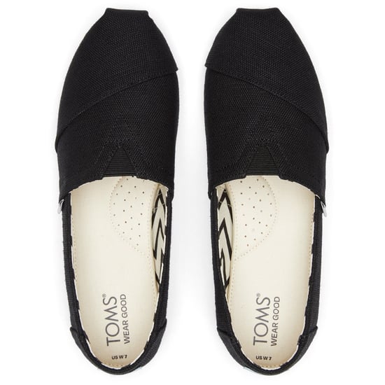 TOMS Alpargata Classic Katoenen Dames Zwarte Espadrilles - Image 5
