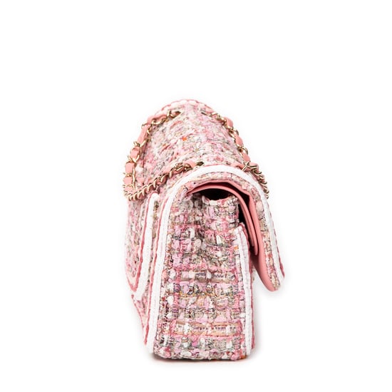 Tweed Classic Double Flap  Schoudertas - Image 4