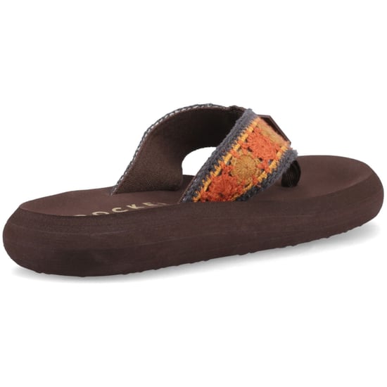 Rocket Dog Spotlight Marlow Textiel Vrouwen Bruin/Multi Flip Flops - Image 2