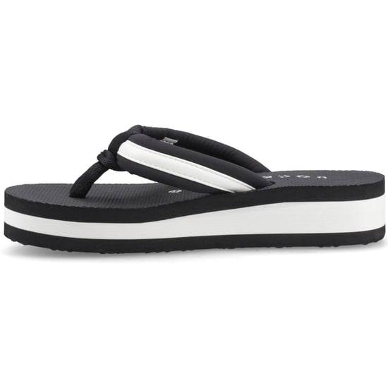 Rocket Dog Monica Textile Women's Black/Off White Flip Flops - Image 4
